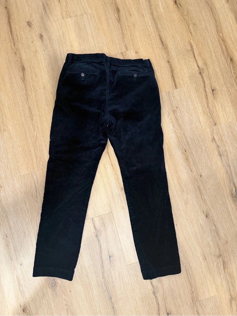 Polo by Ralph Lauren Black Corduroy Trousers